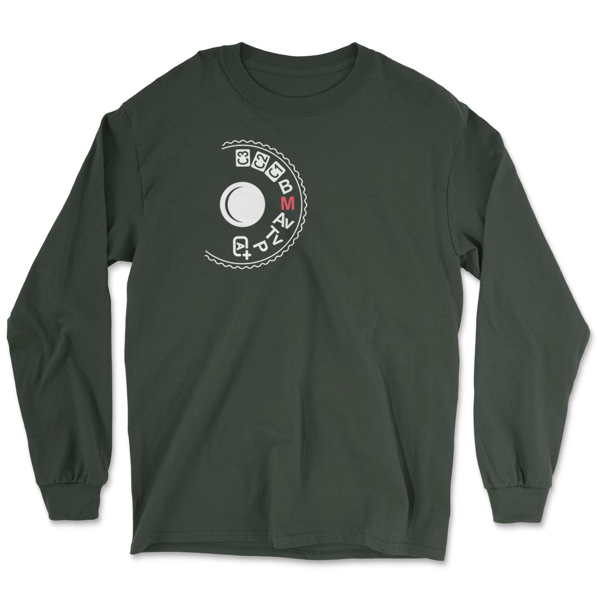Manual Mode Dial Long Sleeve Tee