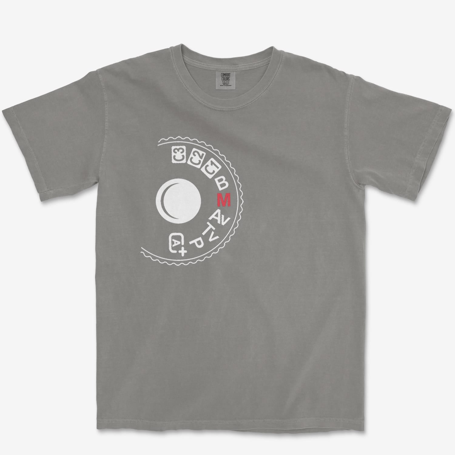 T-Shirt Grey / S Manual Mode Heavyweight Tee