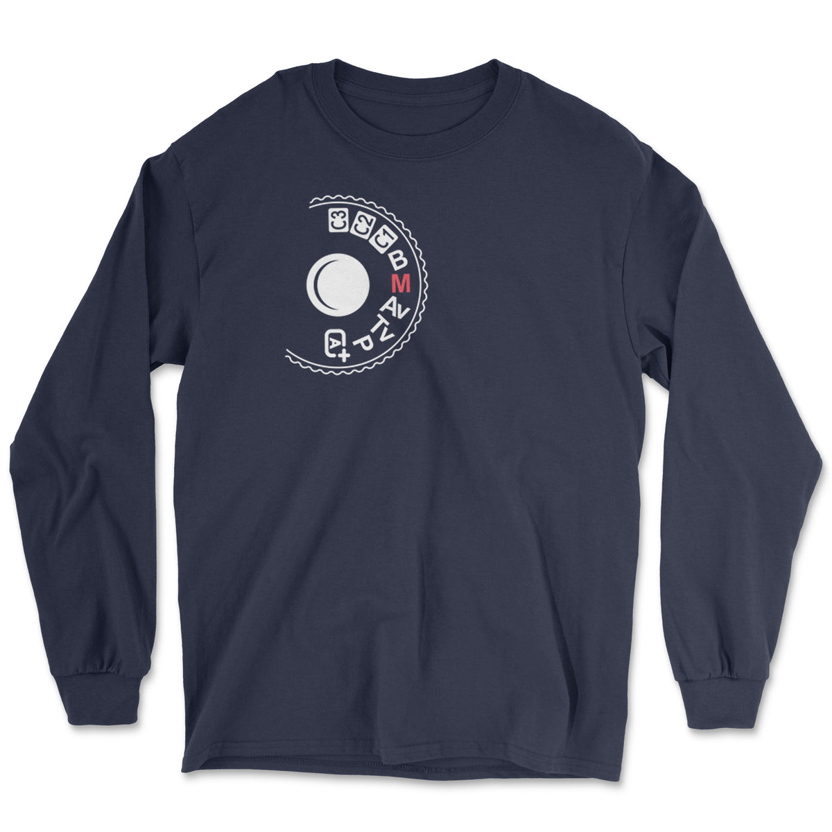 Manual Mode Dial Long Sleeve Tee