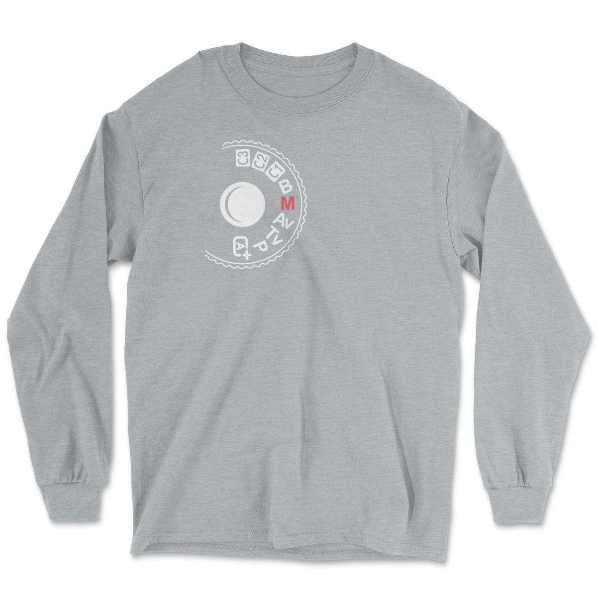 Manual Mode Dial Long Sleeve Tee