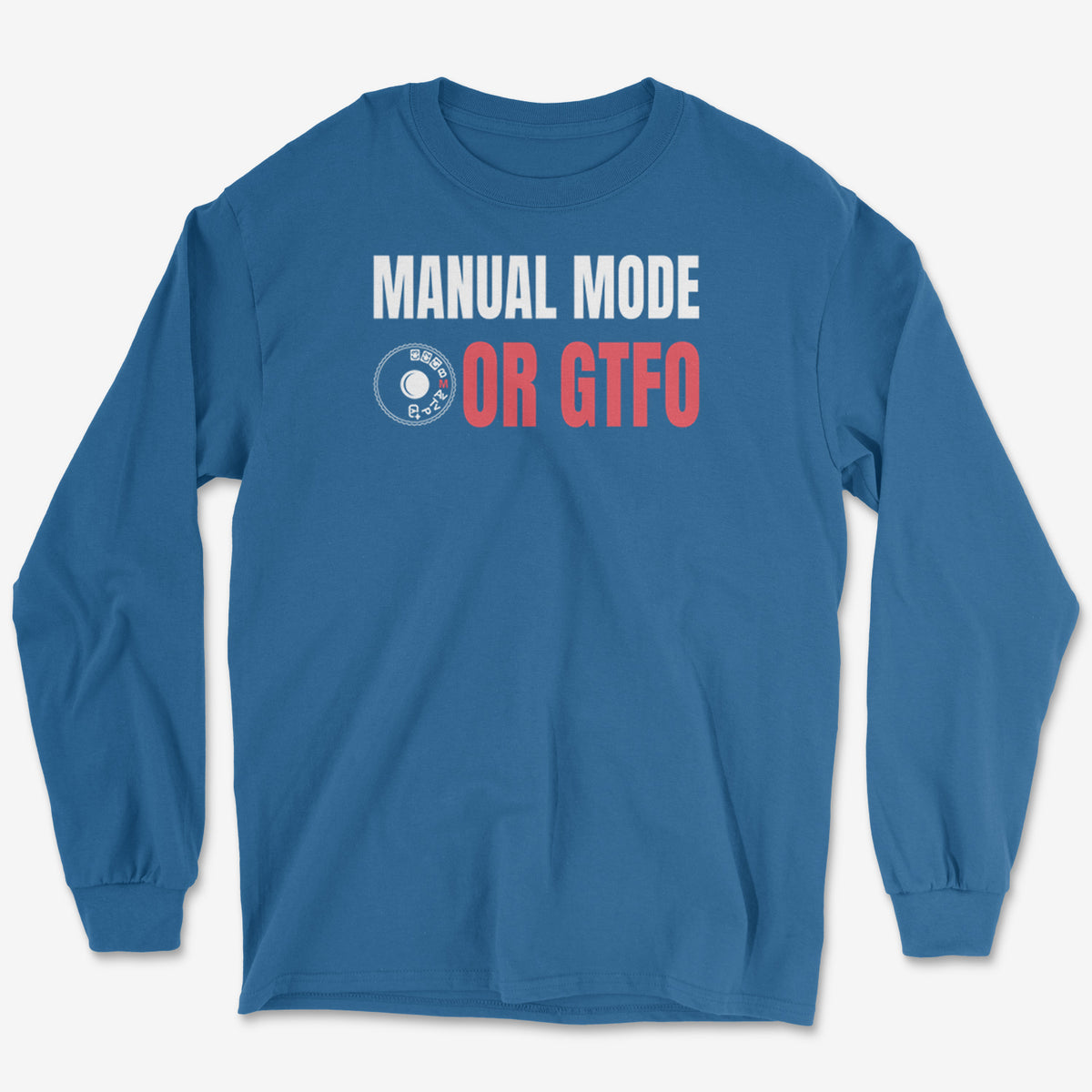 Manual Or Nothing Long Sleeve Tee