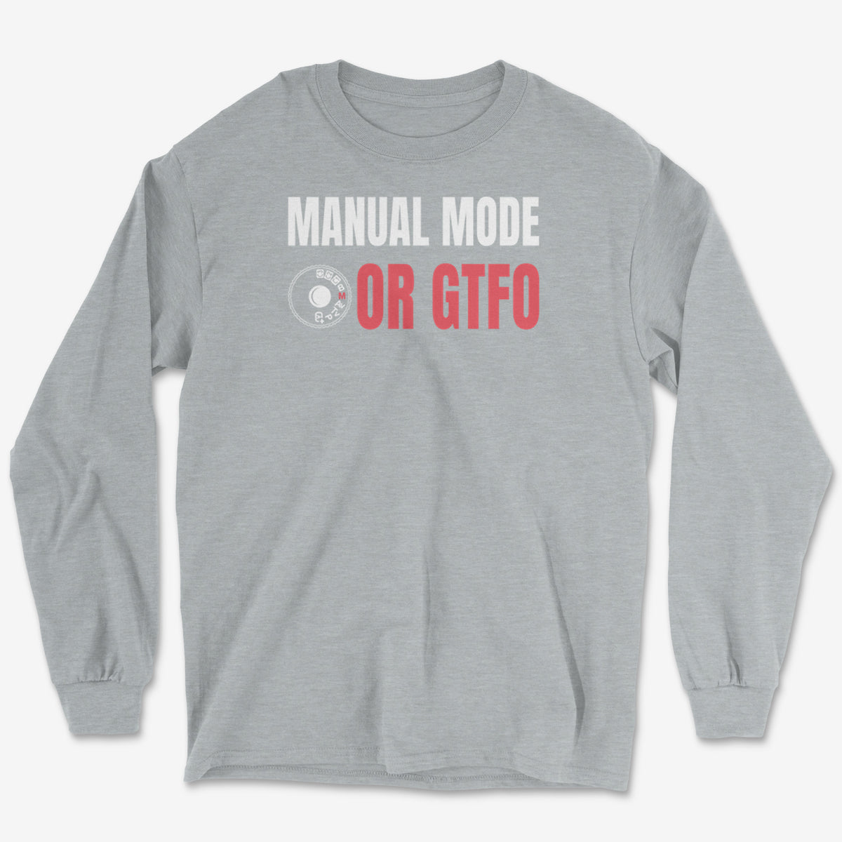 Manual Or Nothing Long Sleeve Tee