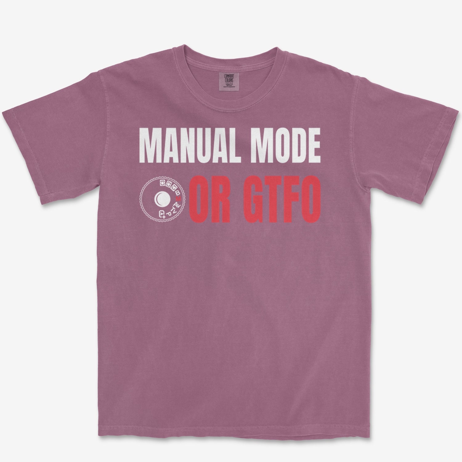 Manual Or Nothing Heavyweight Tee