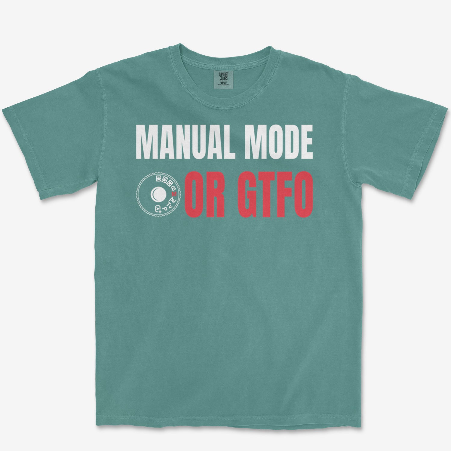 Manual Or Nothing Heavyweight Tee