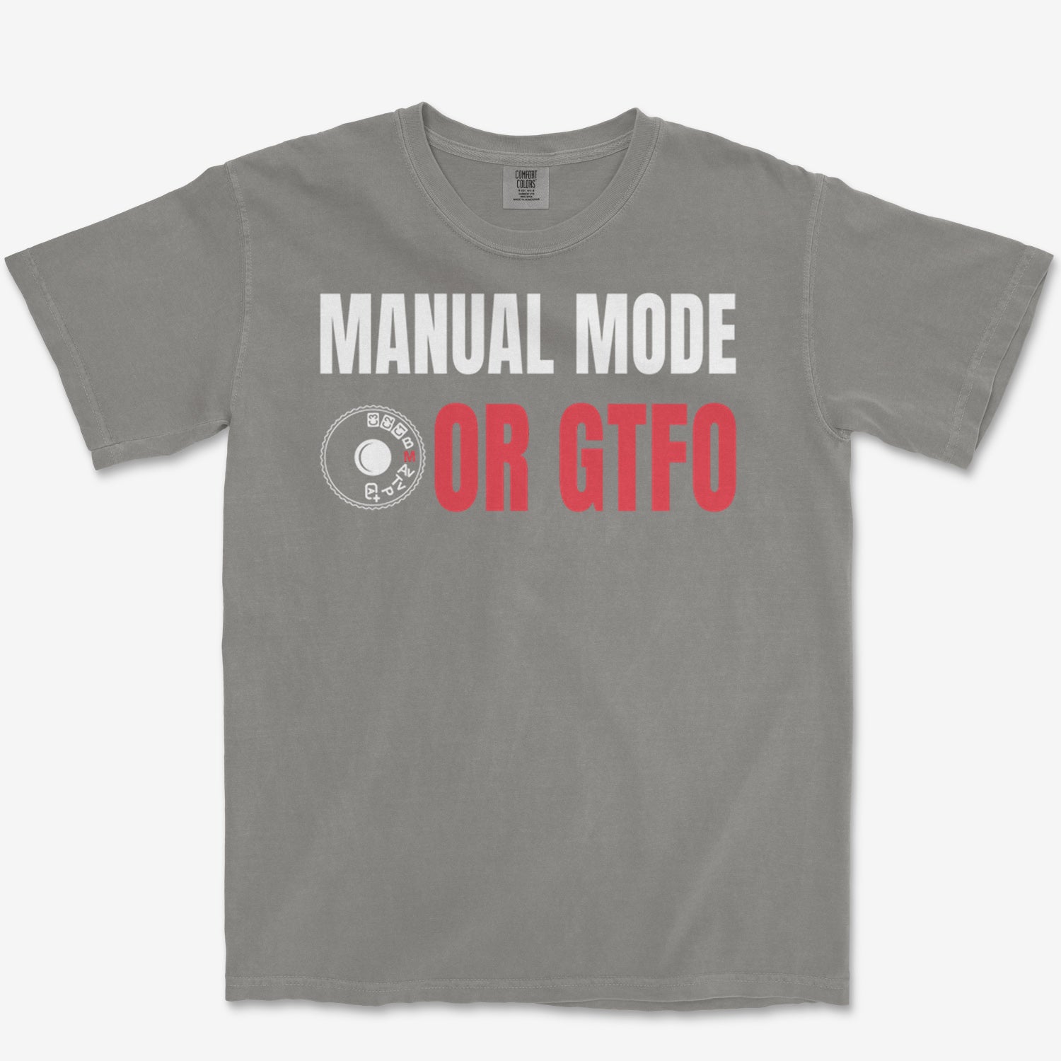 Manual Or Nothing Heavyweight Tee