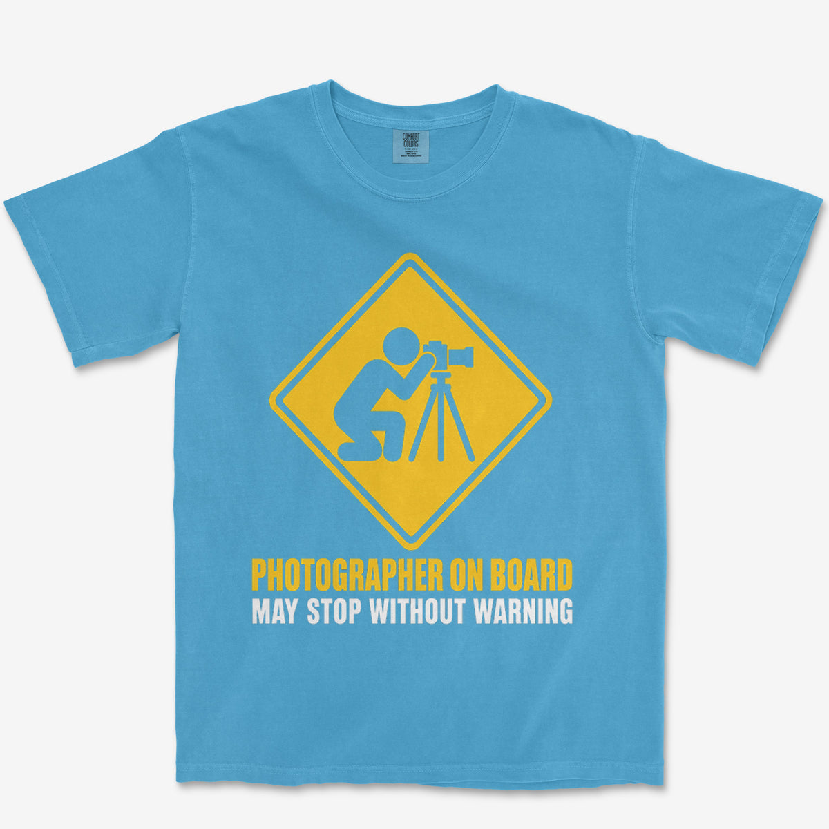 May Stop Without Warning Heavyweight Tee