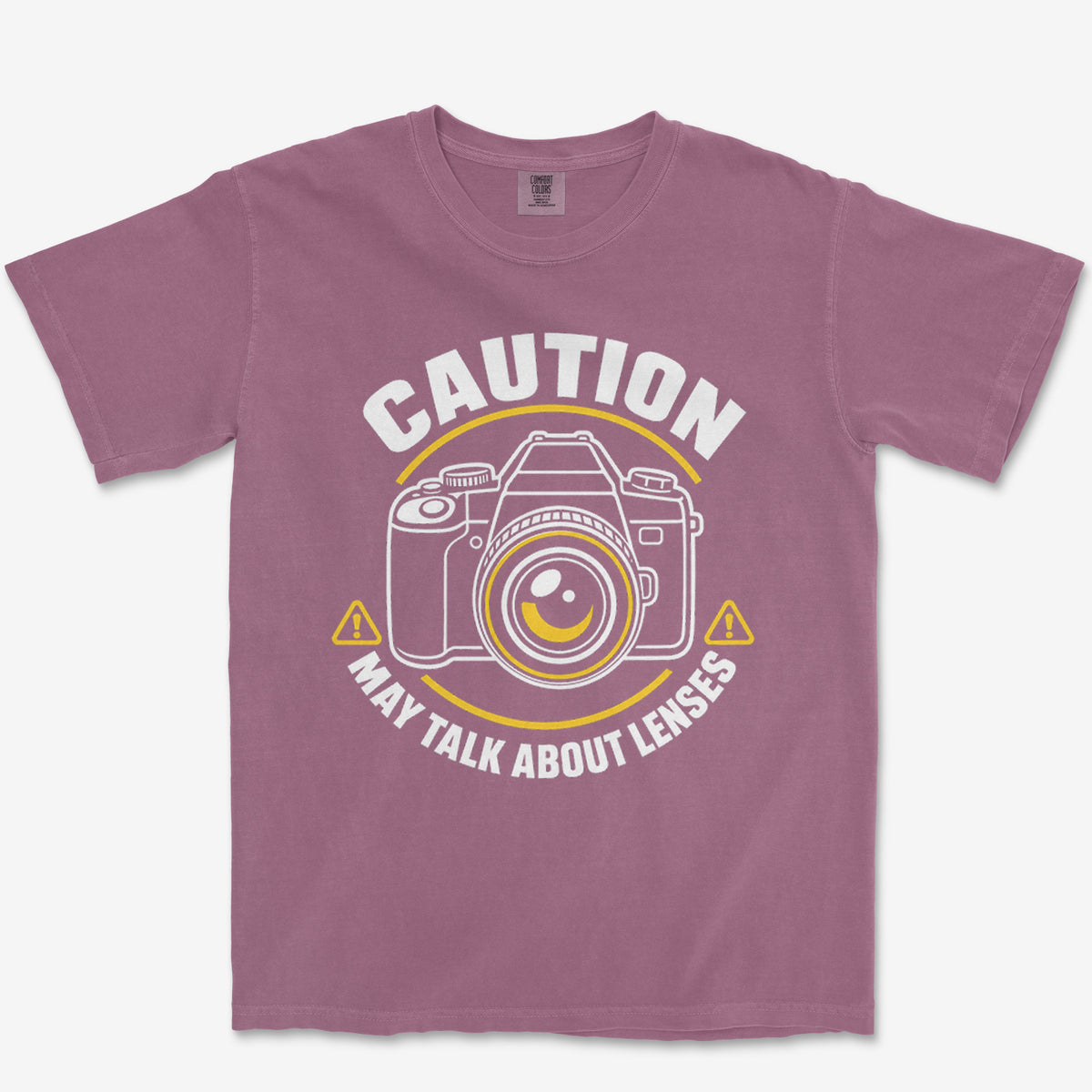 May Talk About Lenses Heavyweight Tee