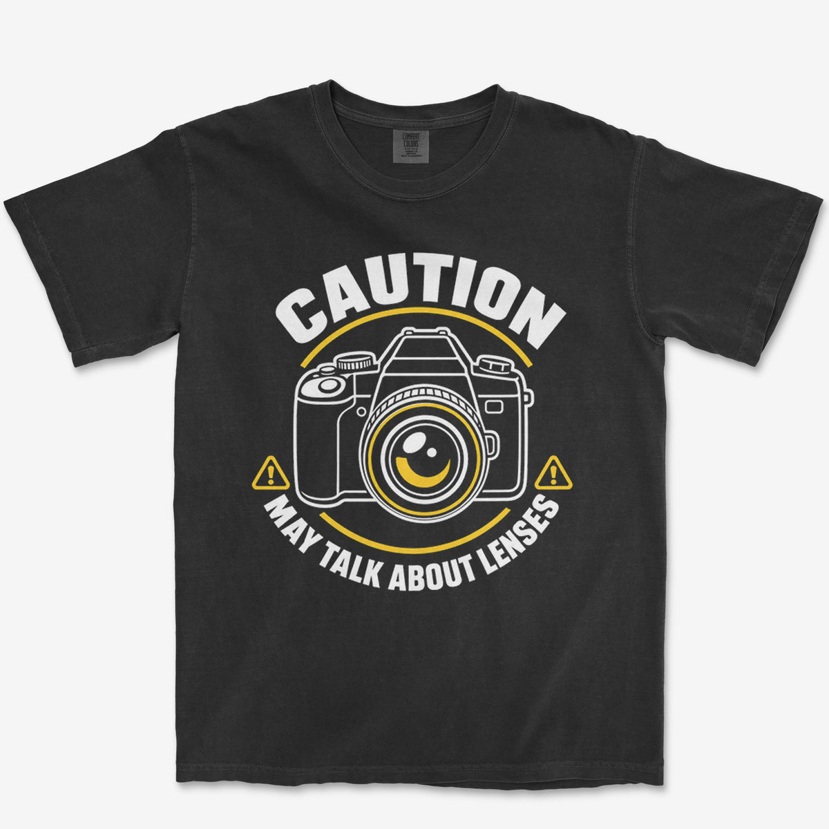 May Talk About Lenses Heavyweight Tee