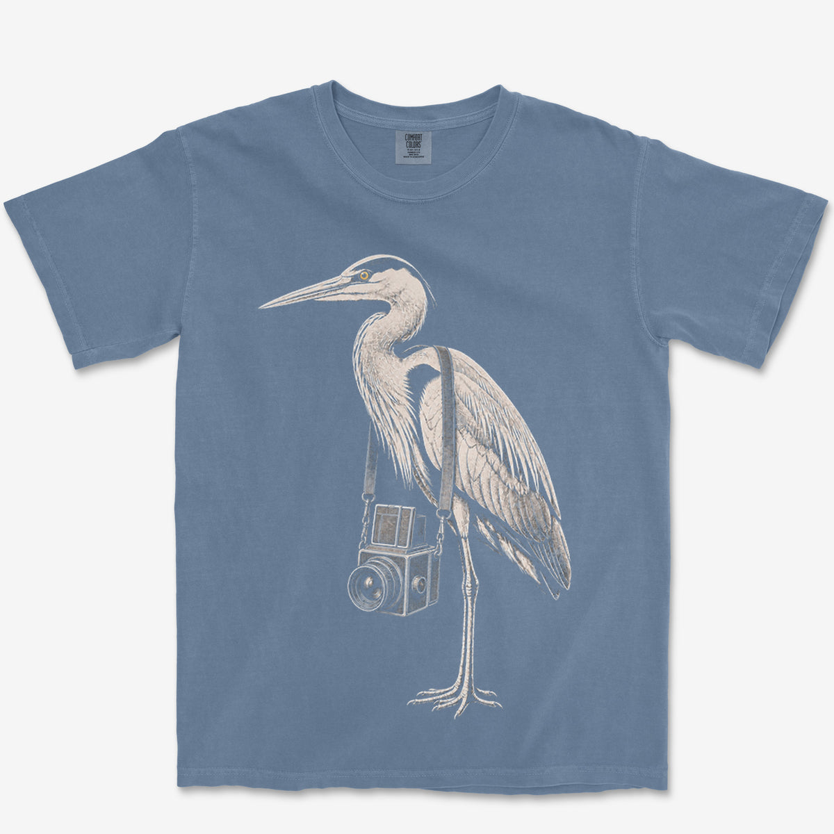 Medium Format Heron Heavyweight Tee