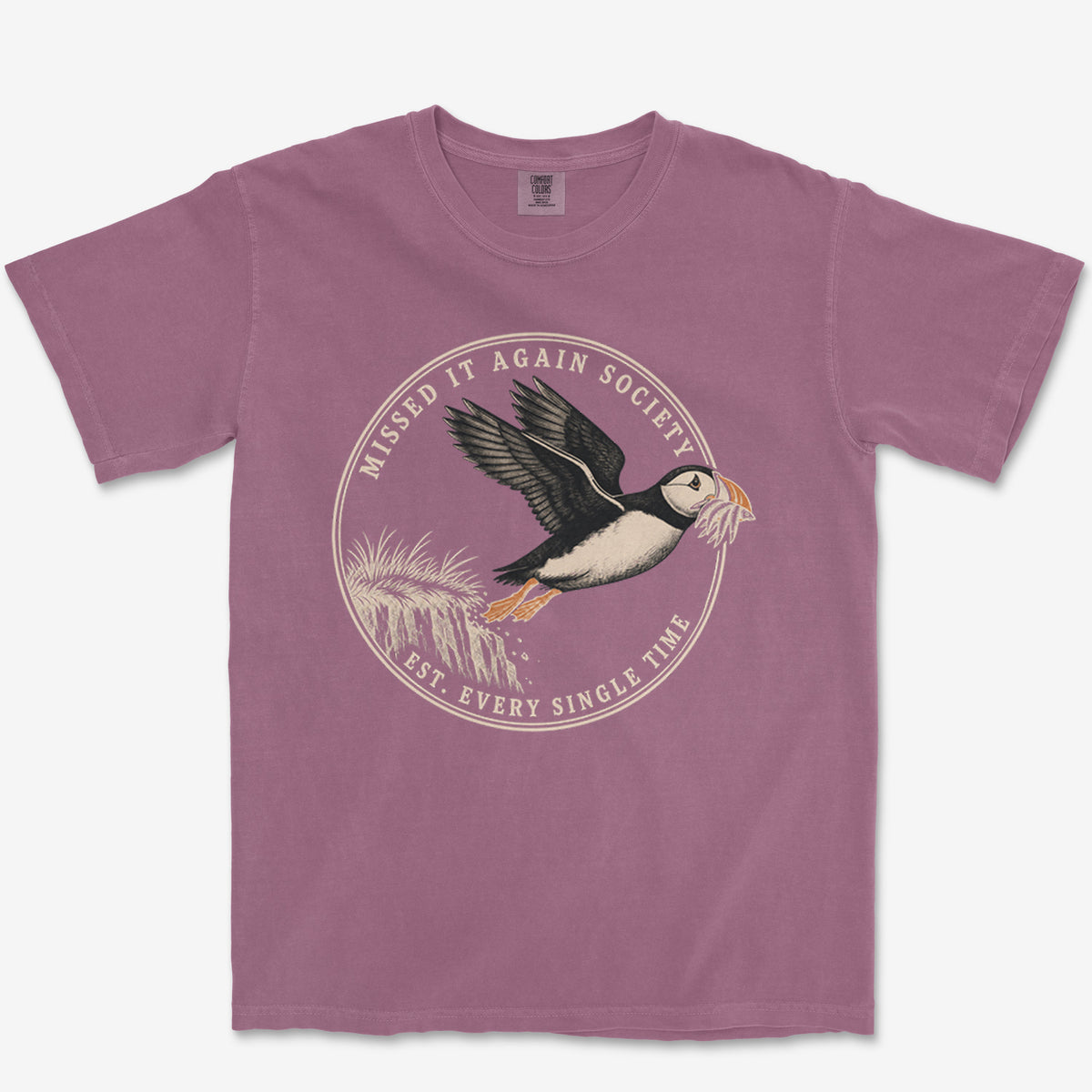 Missed It Again Society Heavyweight Tee
