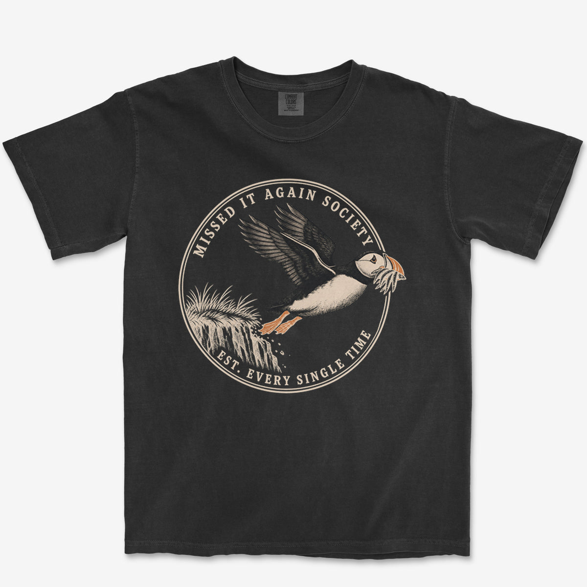 Missed It Again Society Heavyweight Tee