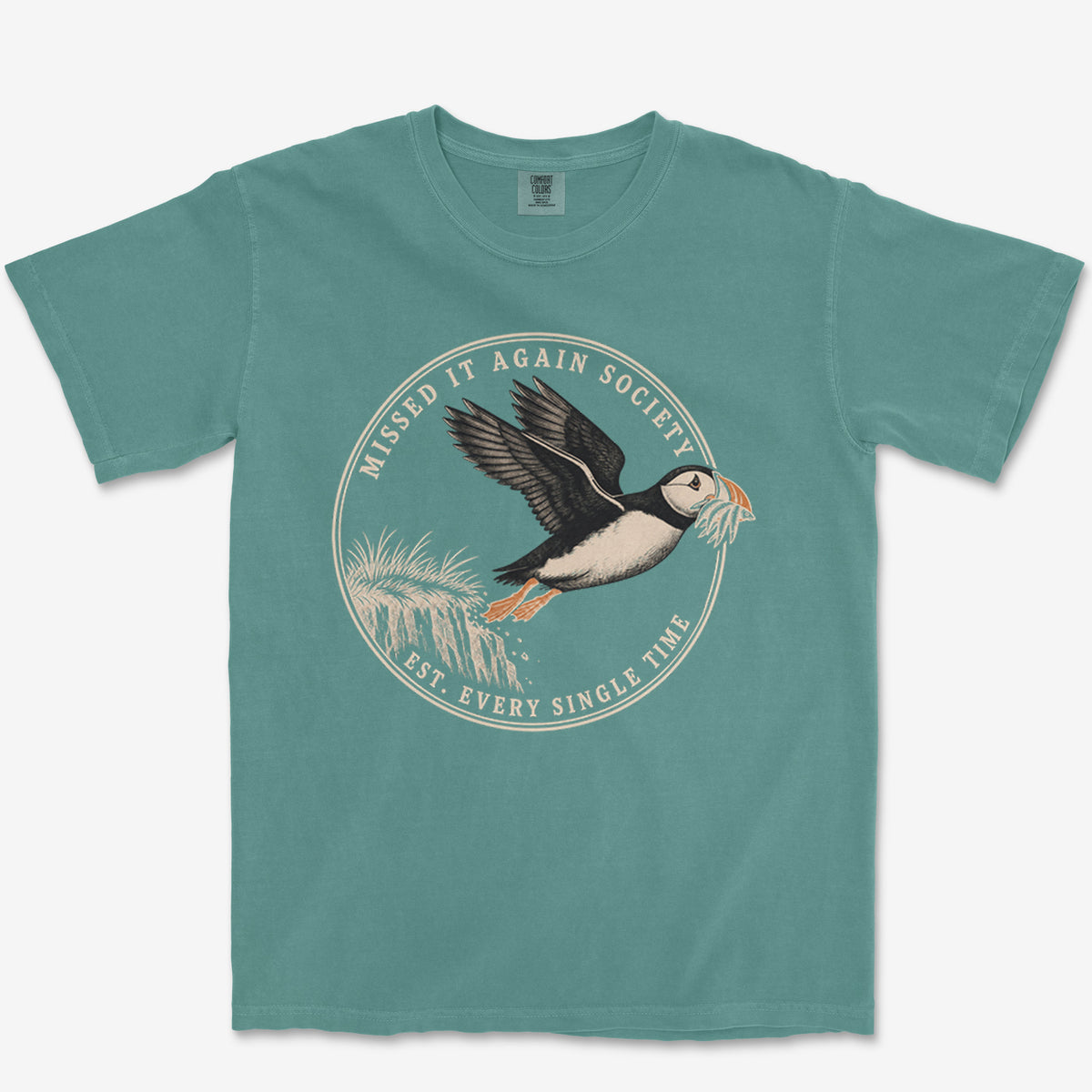 Missed It Again Society Heavyweight Tee