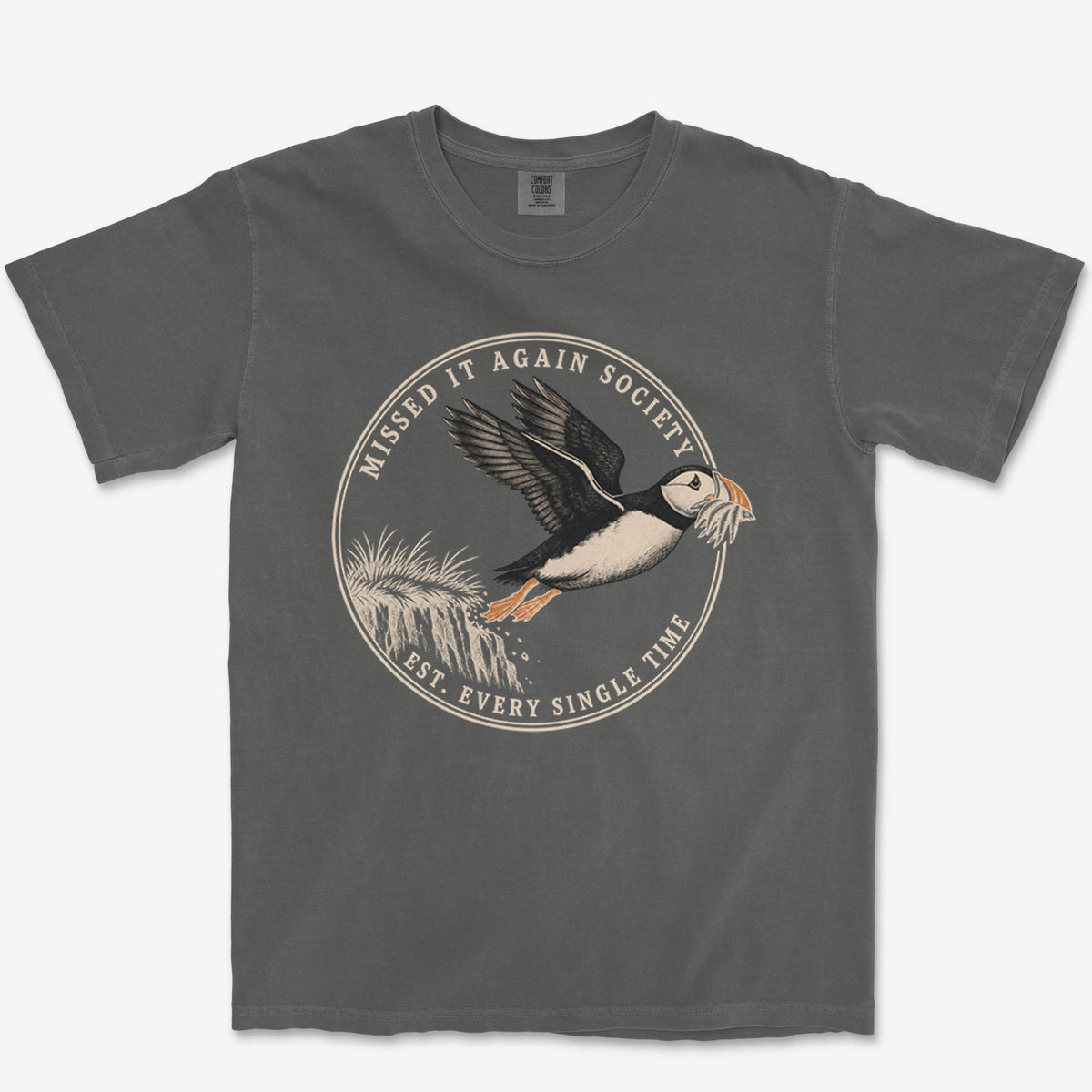 Missed It Again Society Heavyweight Tee