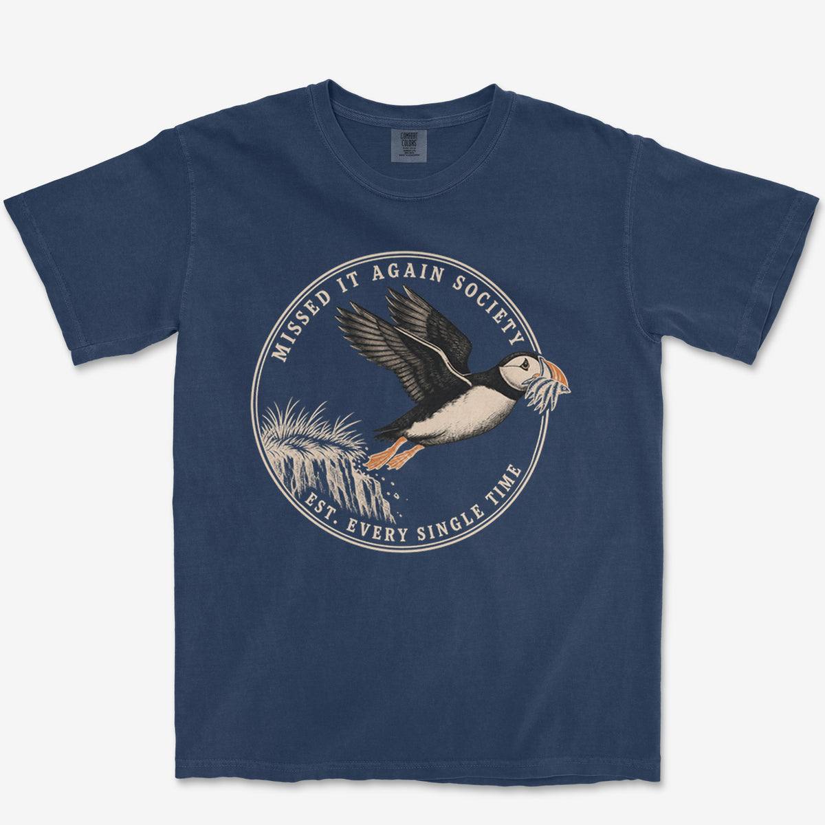 Missed It Again Society Heavyweight Tee