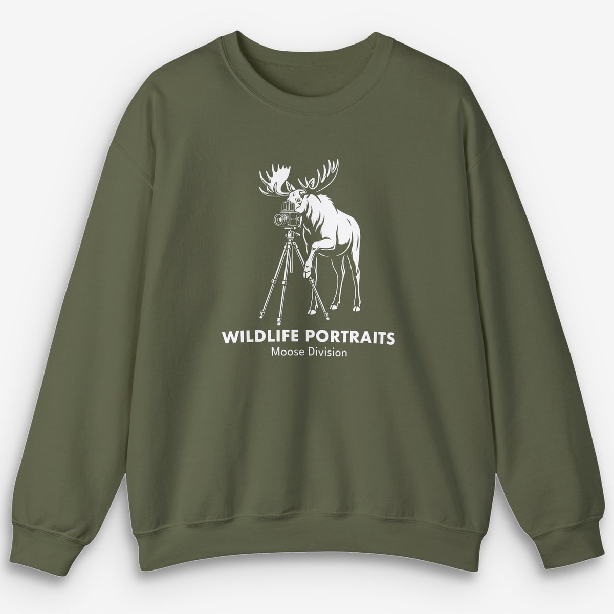 Moose Portraits Sweatshirt