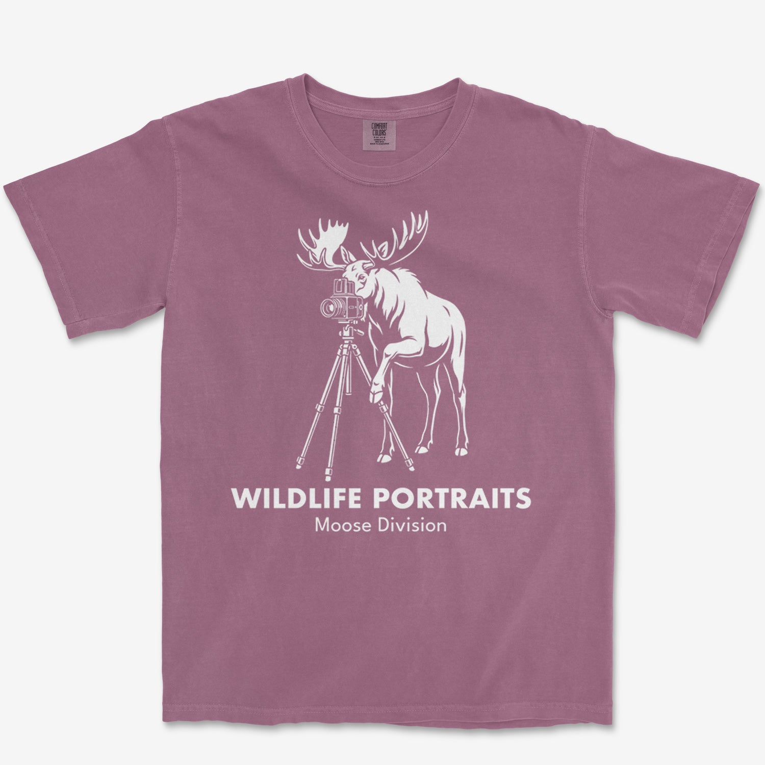 Moose Portraits Heavyweight Tee