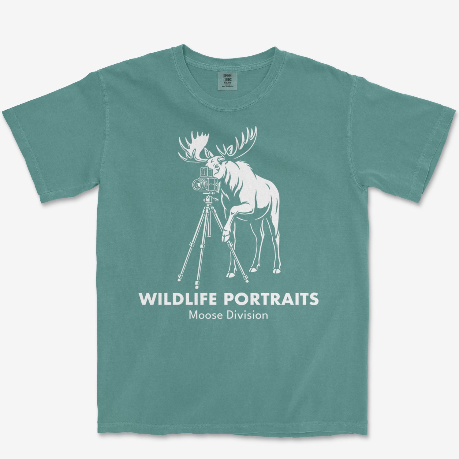 Moose Portraits Heavyweight Tee