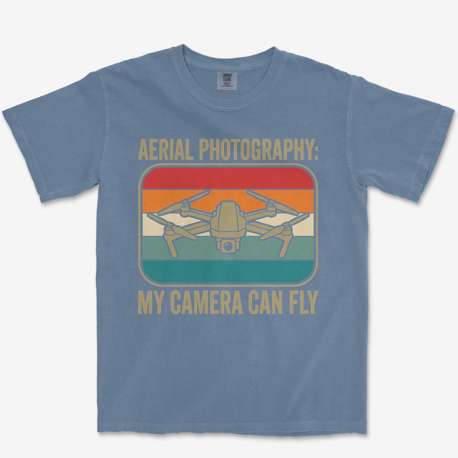 My Camera Flies Heavyweight Tee