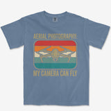 My Camera Flies Heavyweight Tee