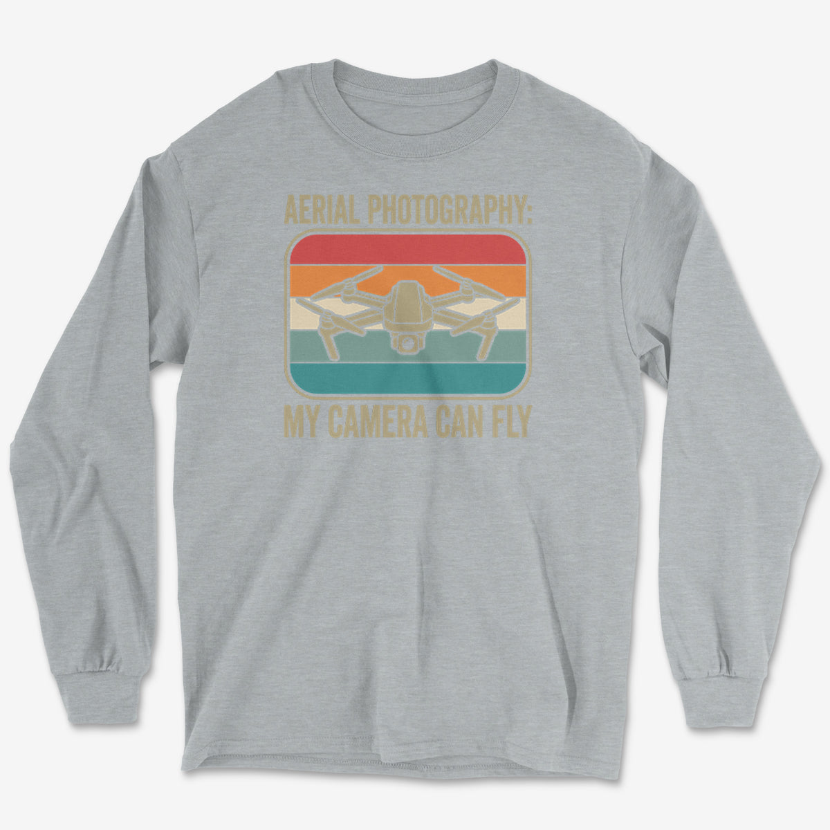 My Camera Flies Long Sleeve Tee