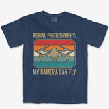 My Camera Flies Heavyweight Tee
