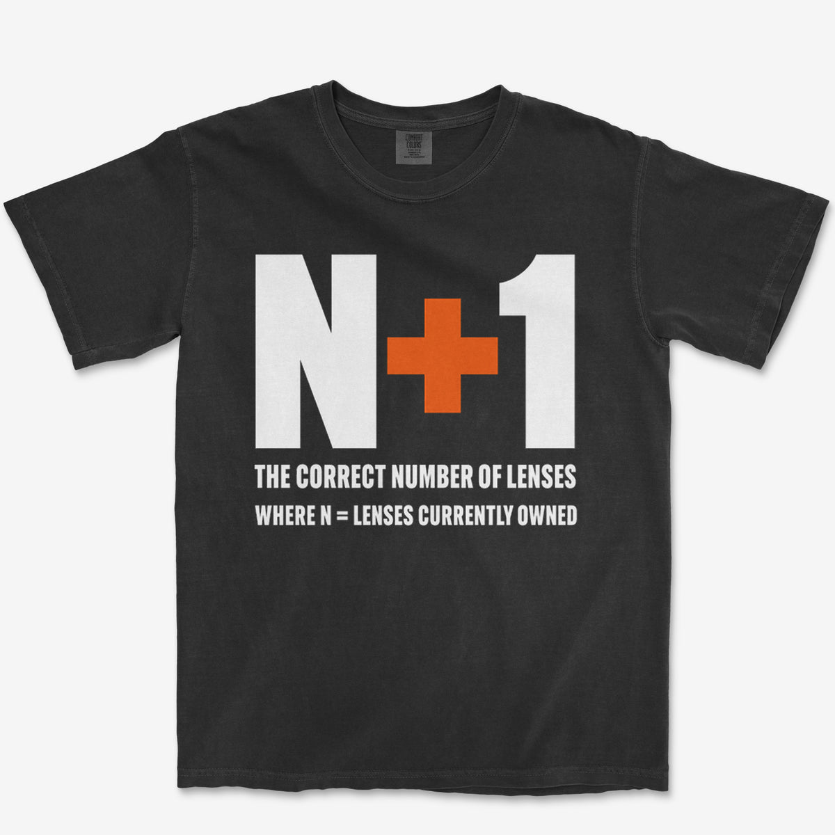 N Plus One Lenses Heavyweight Tee