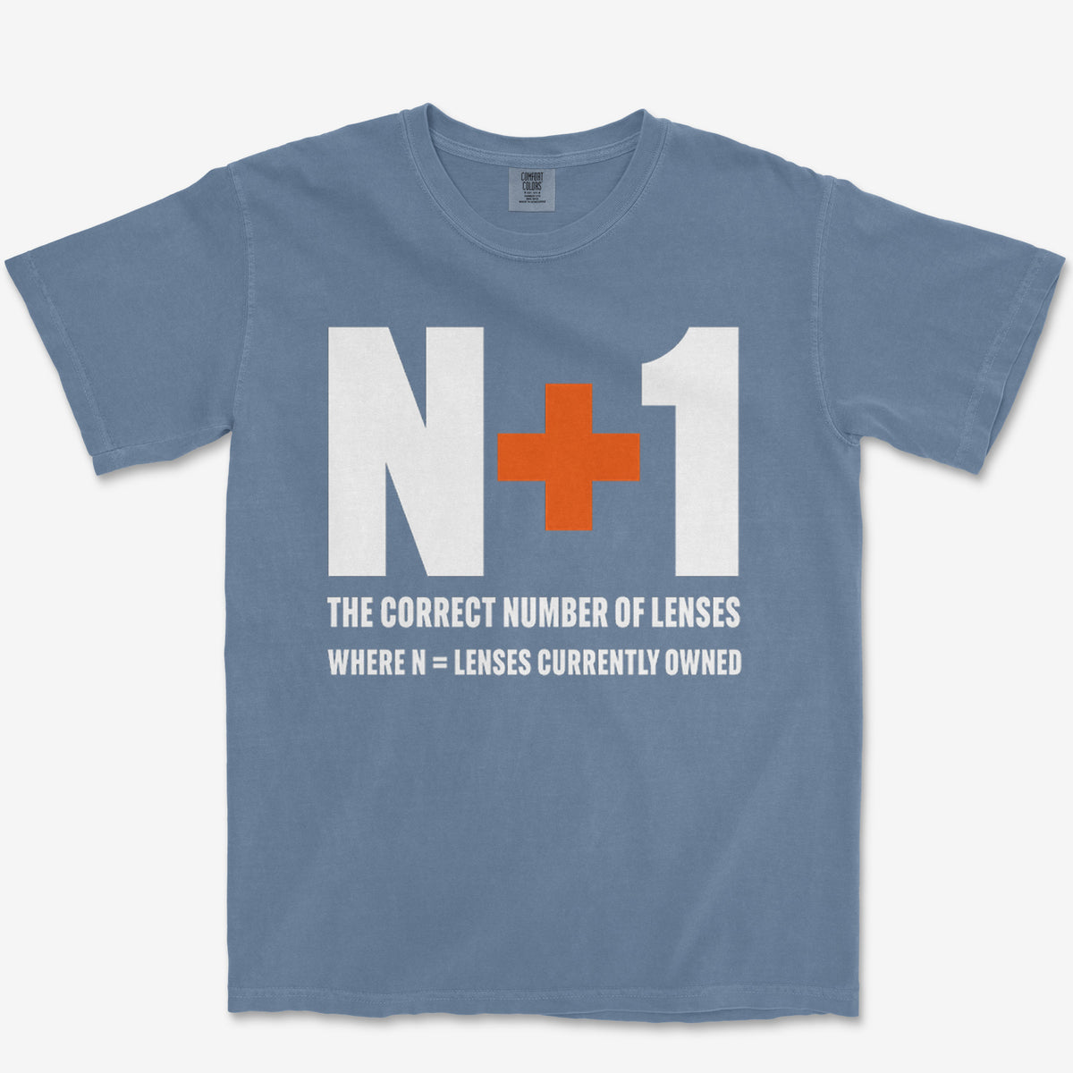 N Plus One Lenses Heavyweight Tee
