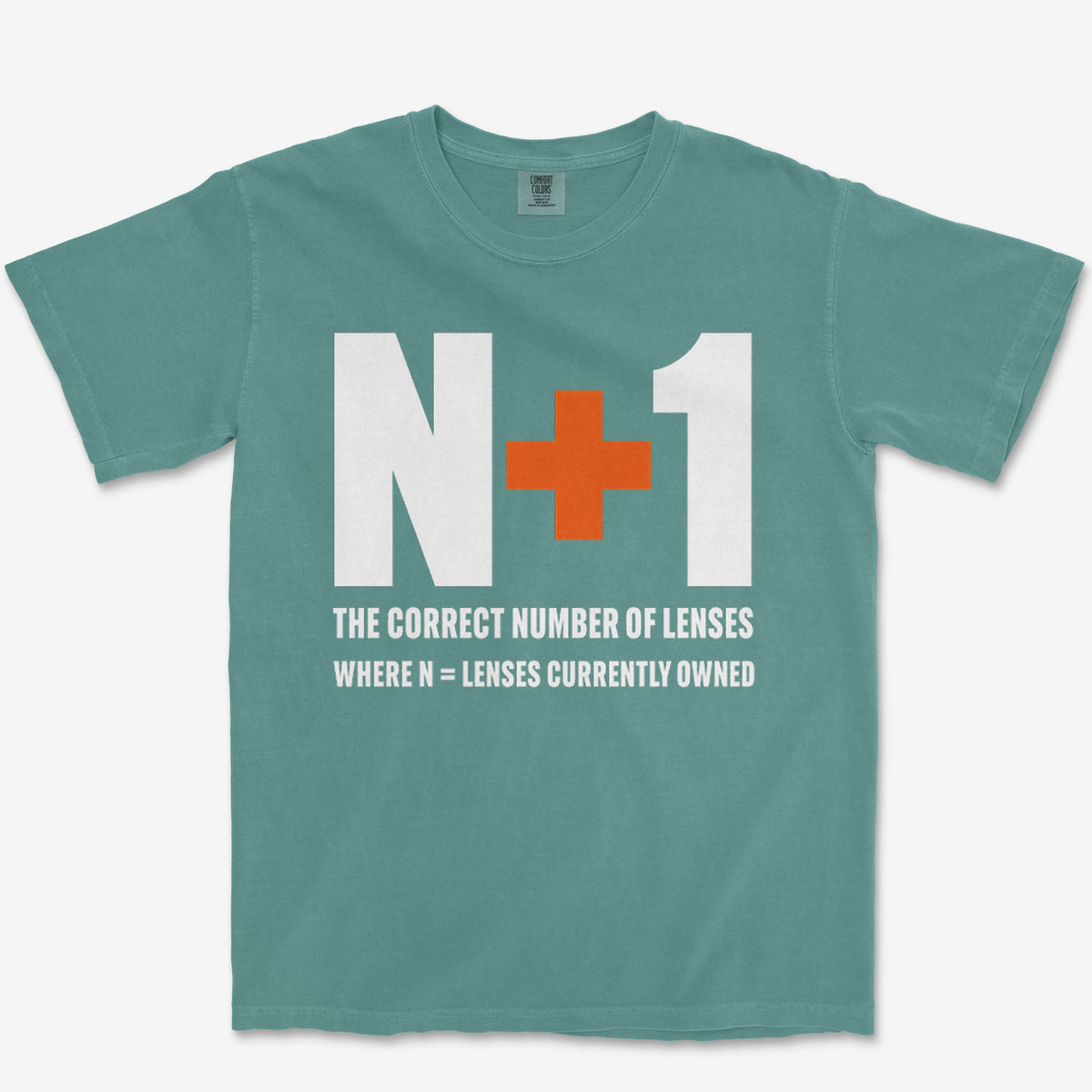 N Plus One Lenses Heavyweight Tee