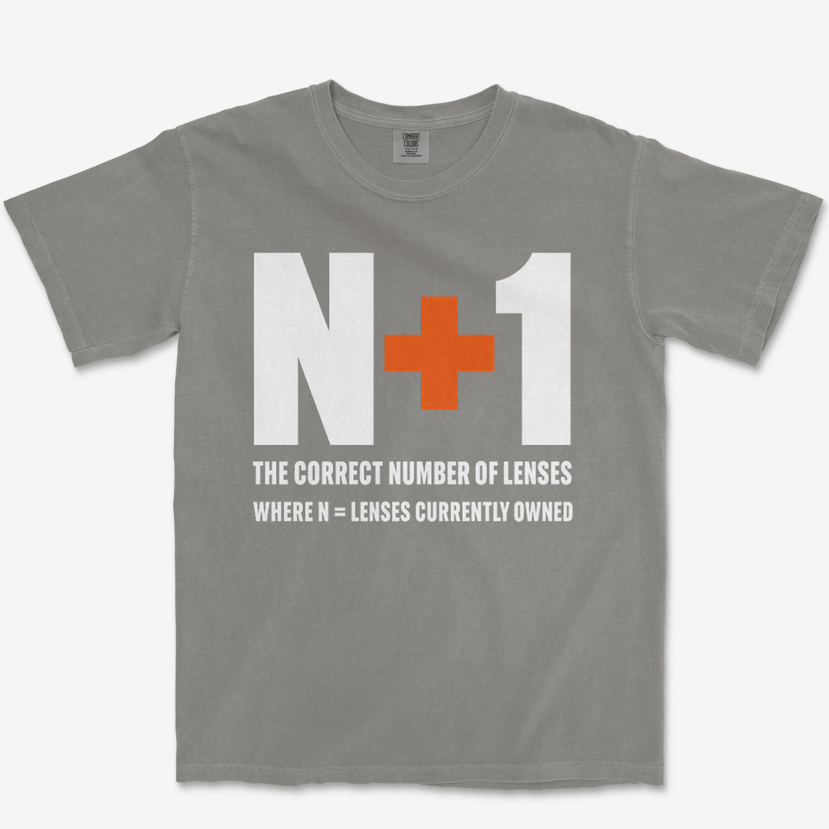 N Plus One Lenses Heavyweight Tee