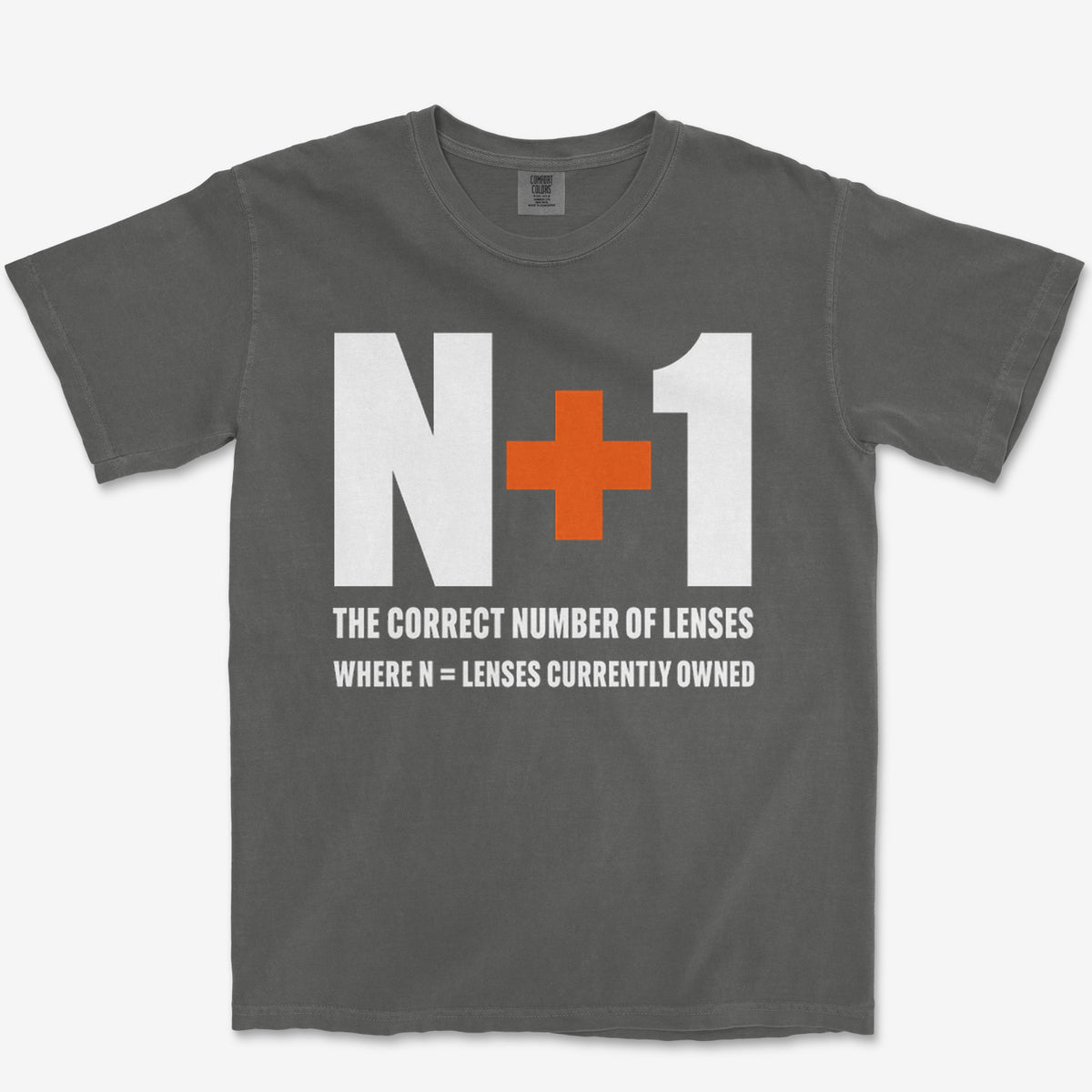 N Plus One Lenses Heavyweight Tee
