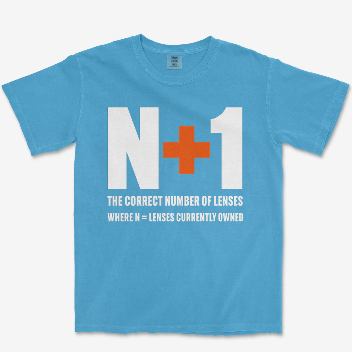 N Plus One Lenses Heavyweight Tee
