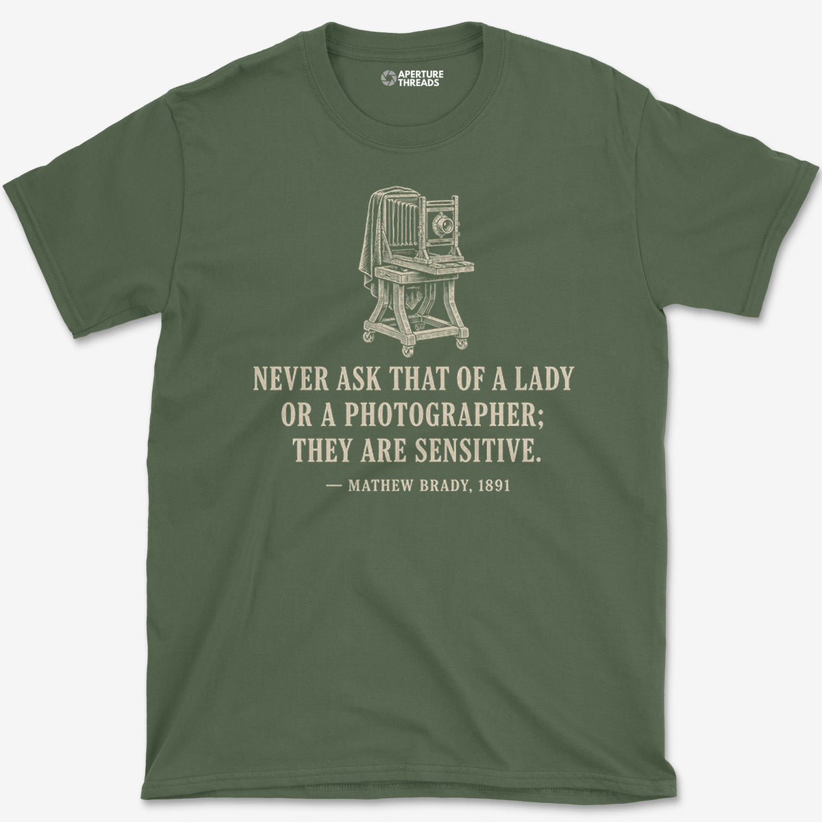 Never Ask A Photographer T-Shirt
