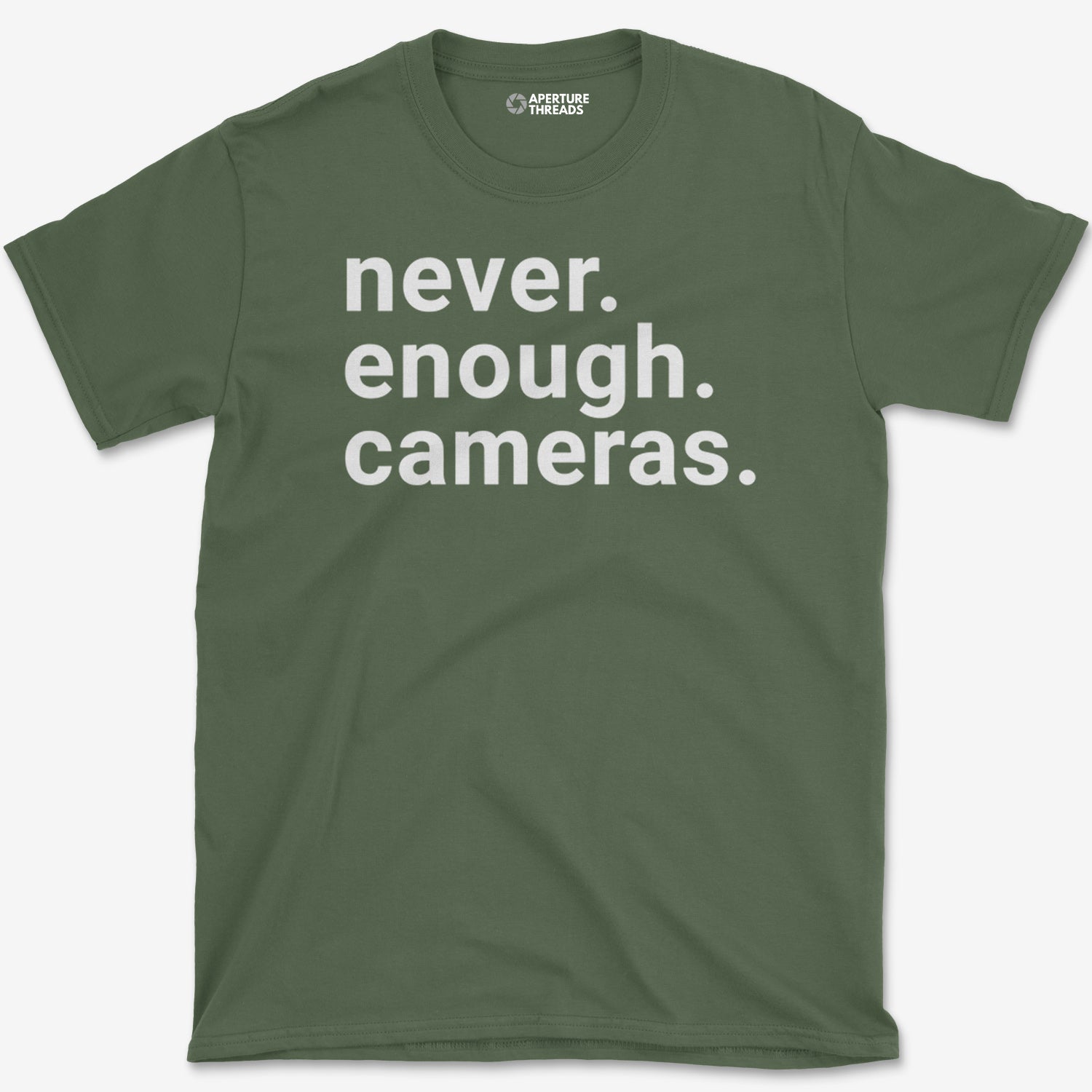 Never Enogh Cameras T-Shirt