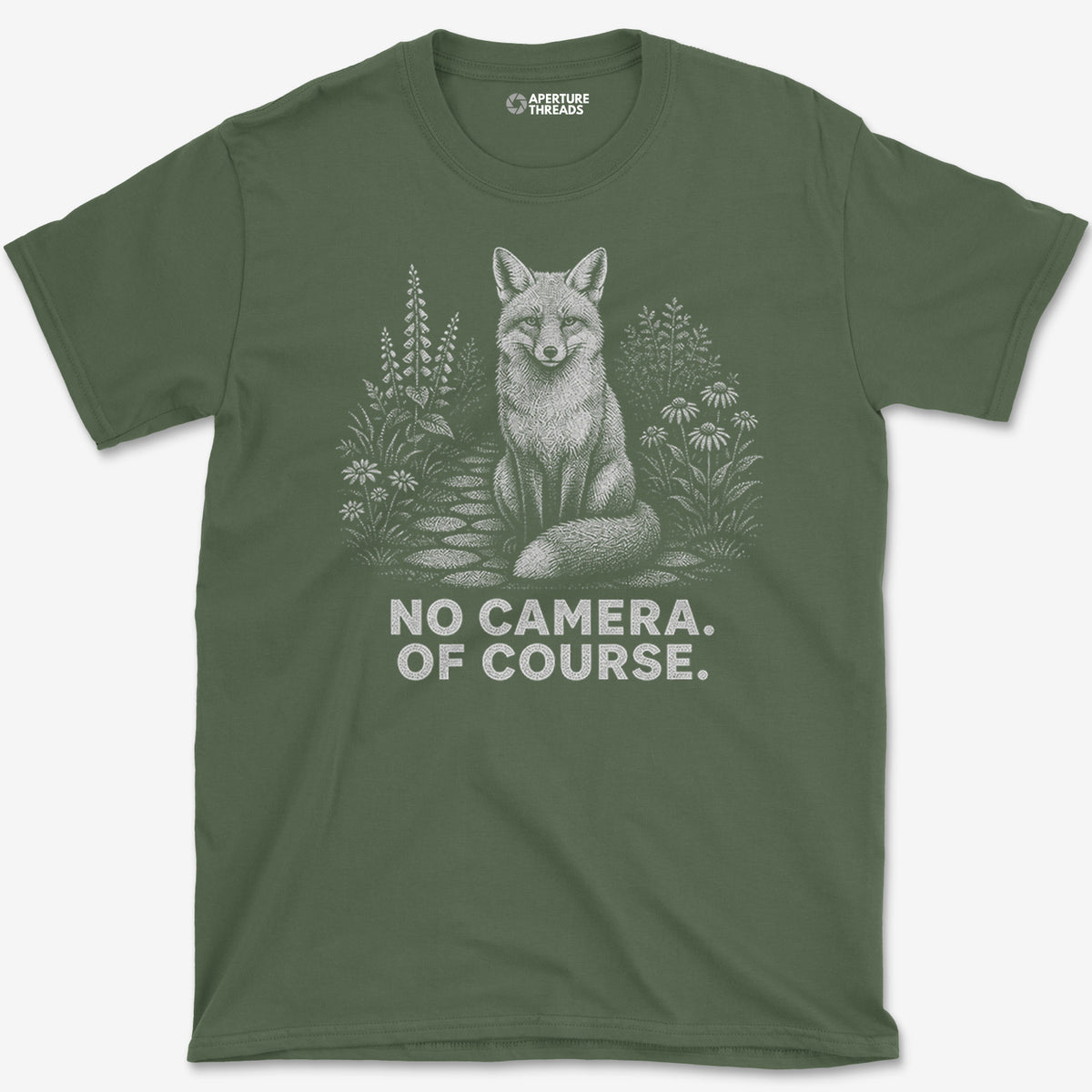 No Camera Fox T-Shirt
