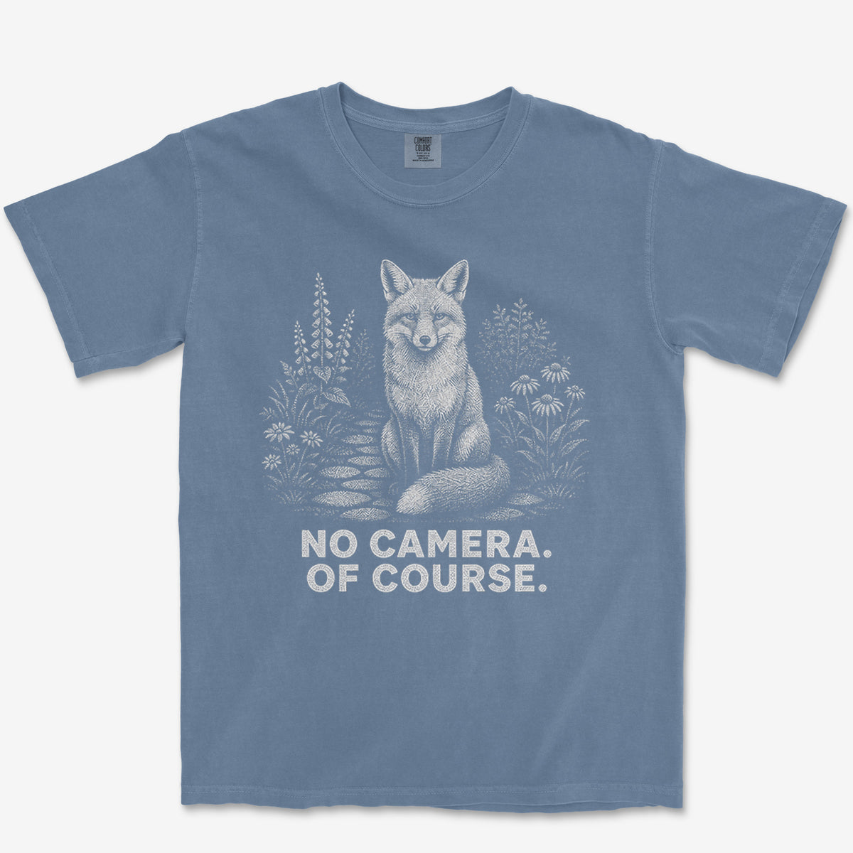 No Camera Fox Heavyweight Tee