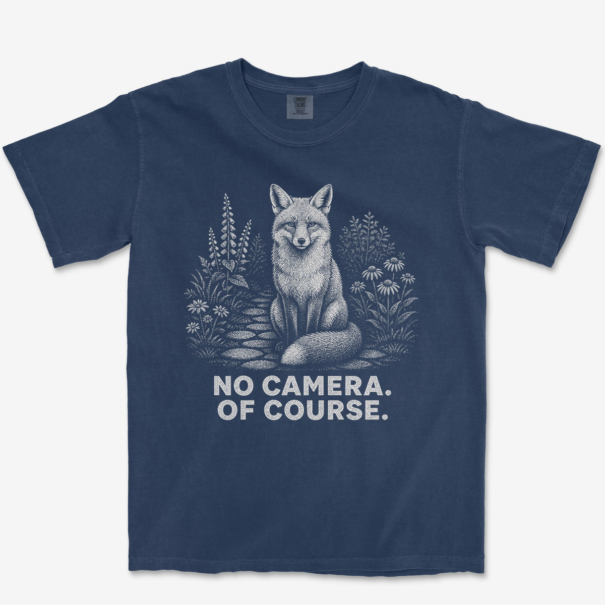 No Camera Fox Heavyweight Tee