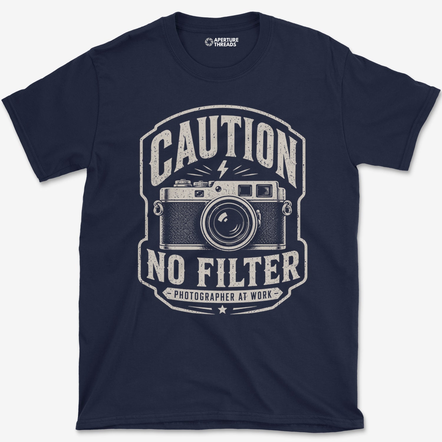 No Filter Badge T-Shirt