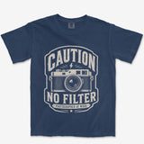 No Filter Badge Heavyweight Tee