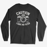 No Filter Long Sleeve Tee