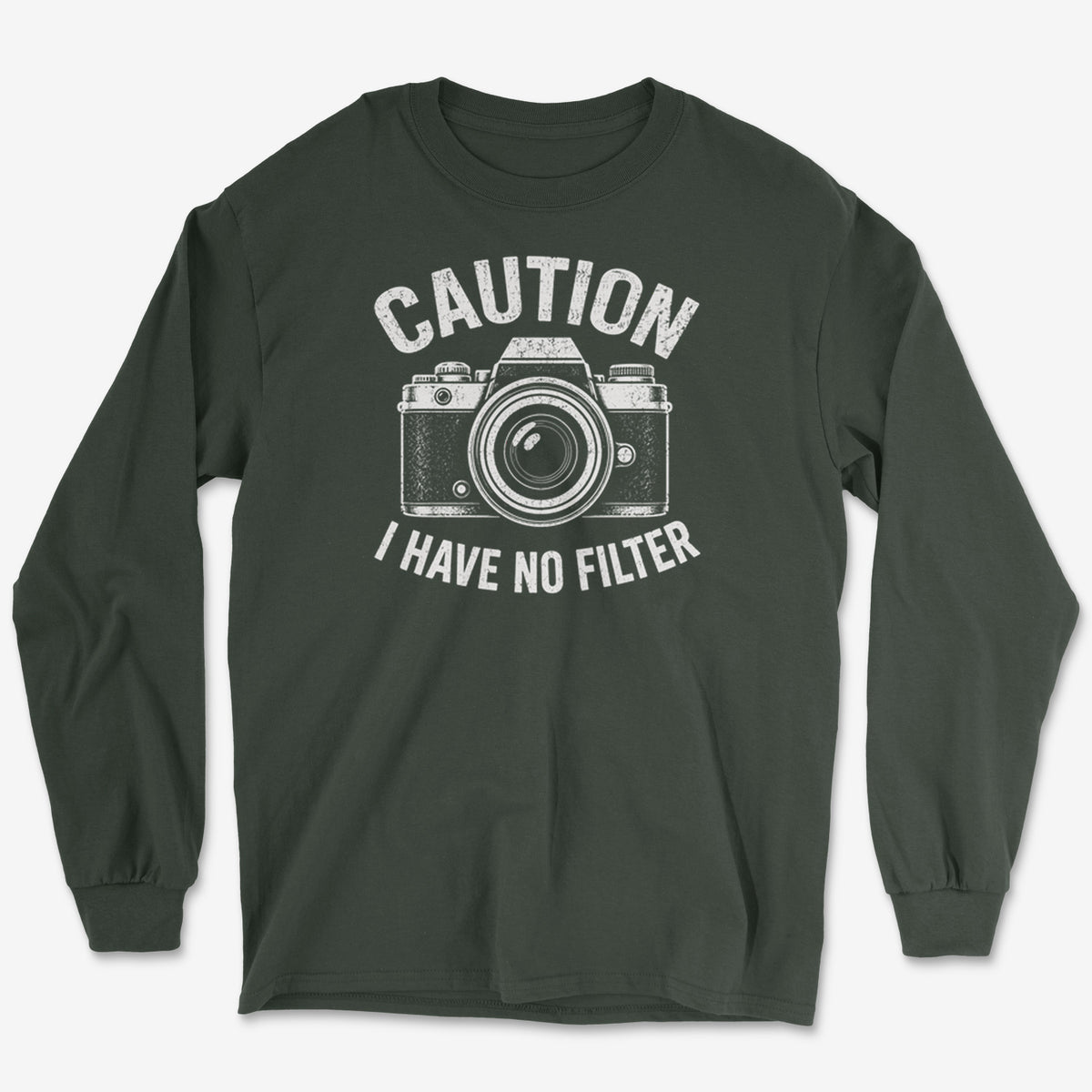 No Filter Long Sleeve Tee