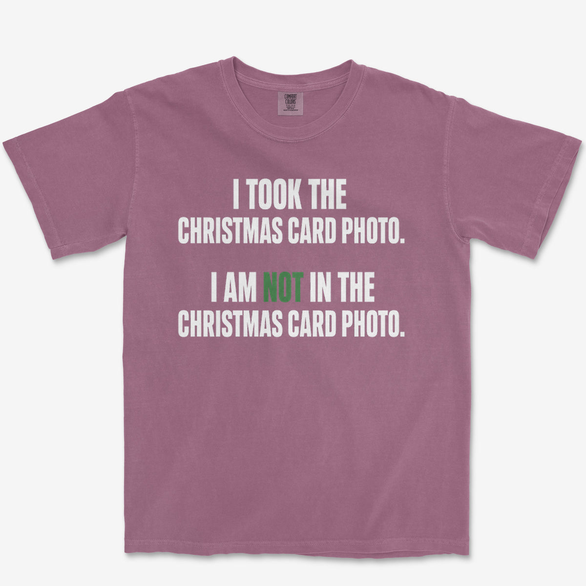 Not In The Card Heavyweight Tee