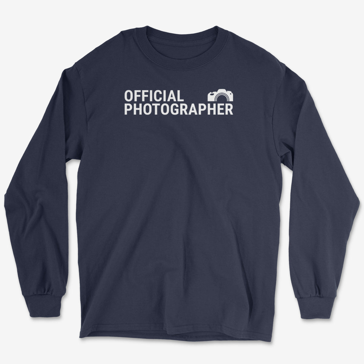 Official Photographer Long Sleeve Tee