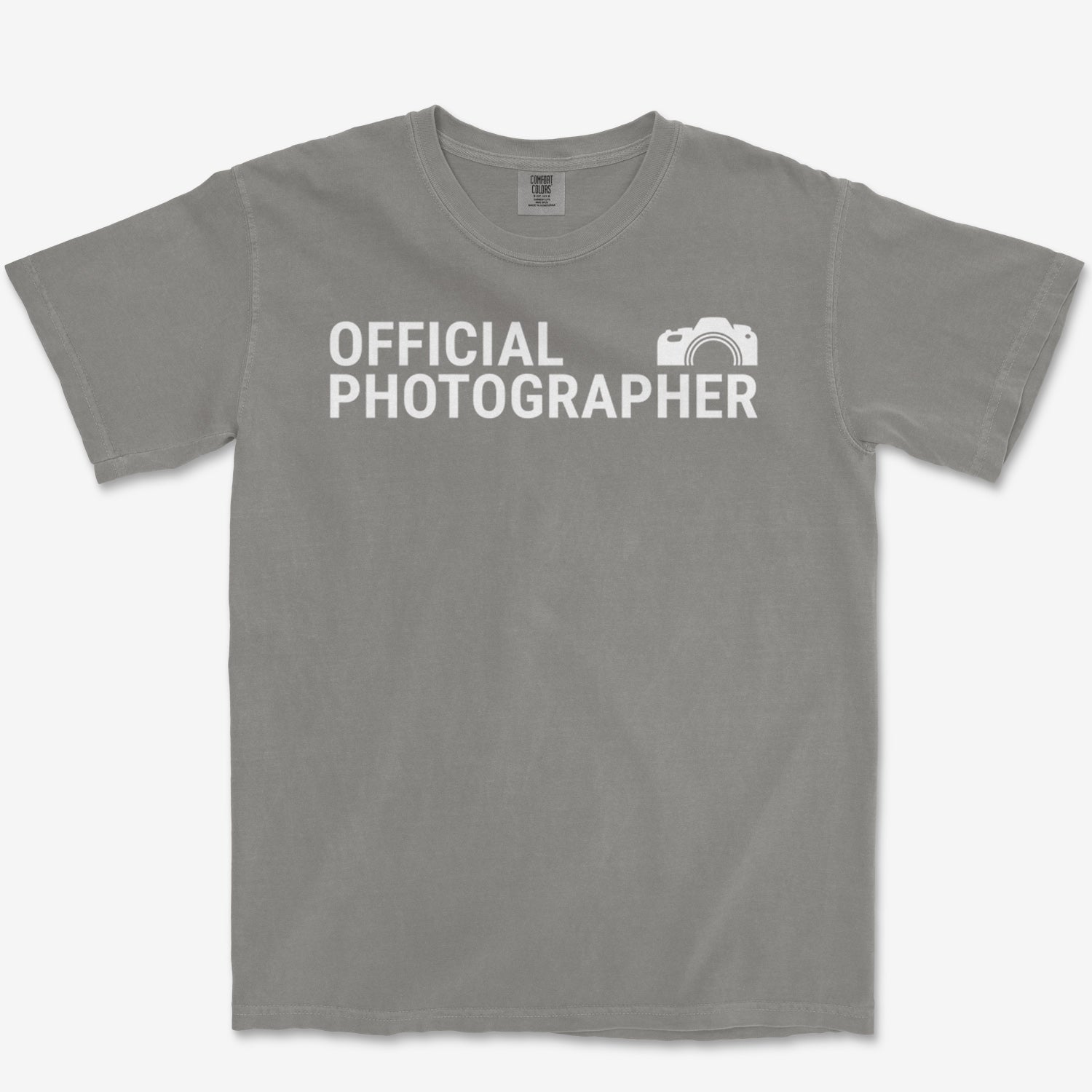 Official Photographer Heavyweight Tee