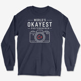 Okayest Photographer Long Sleeve Tee
