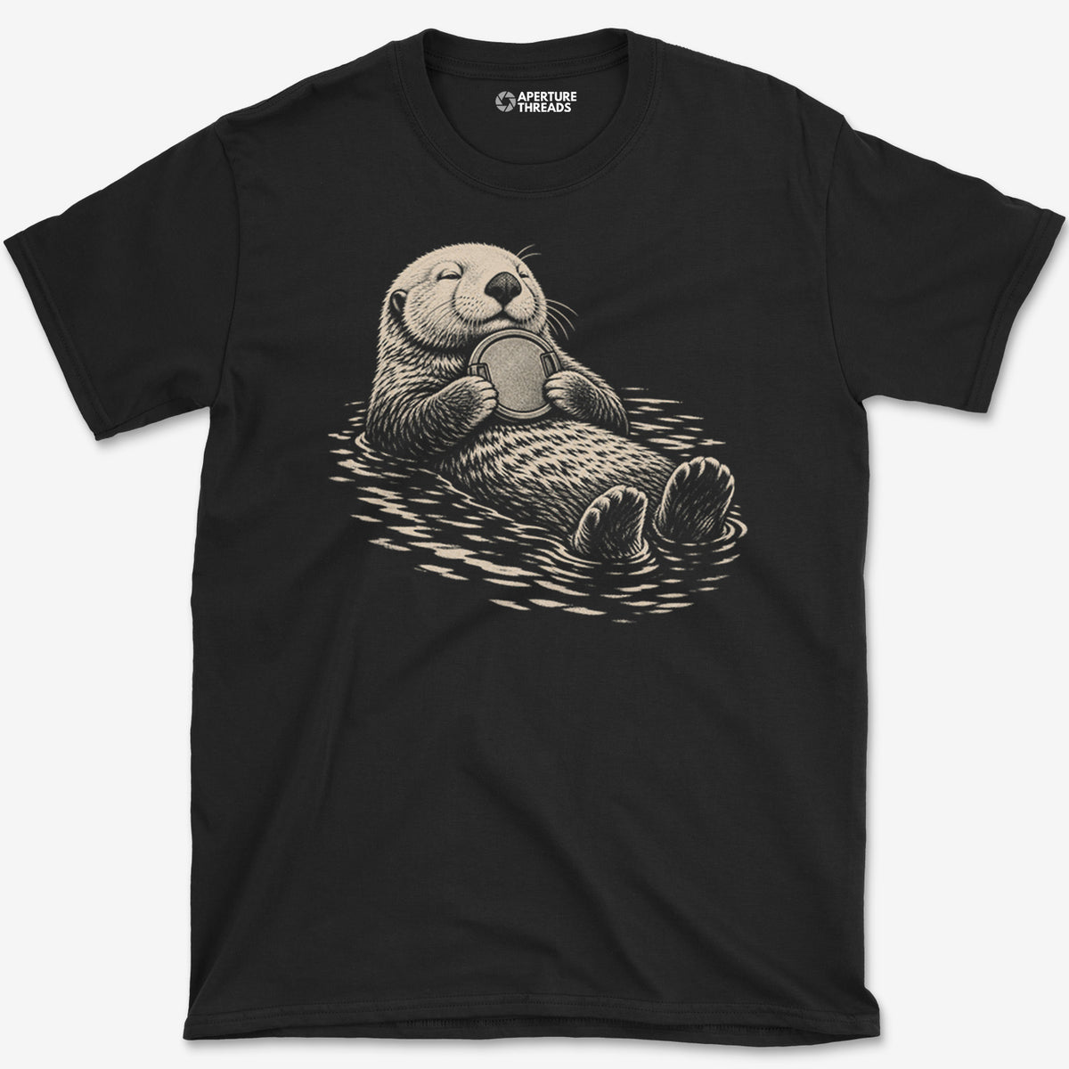 Otter Lens Cap T-Shirt