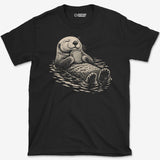Otter Lens Cap T-Shirt