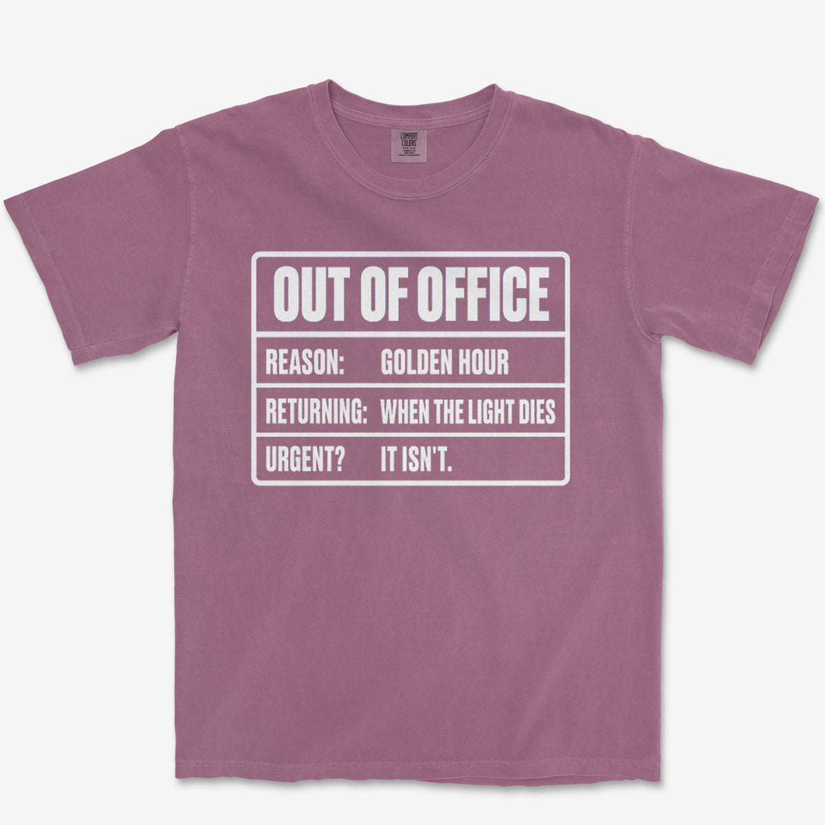 Out of Office Heavyweight Tee