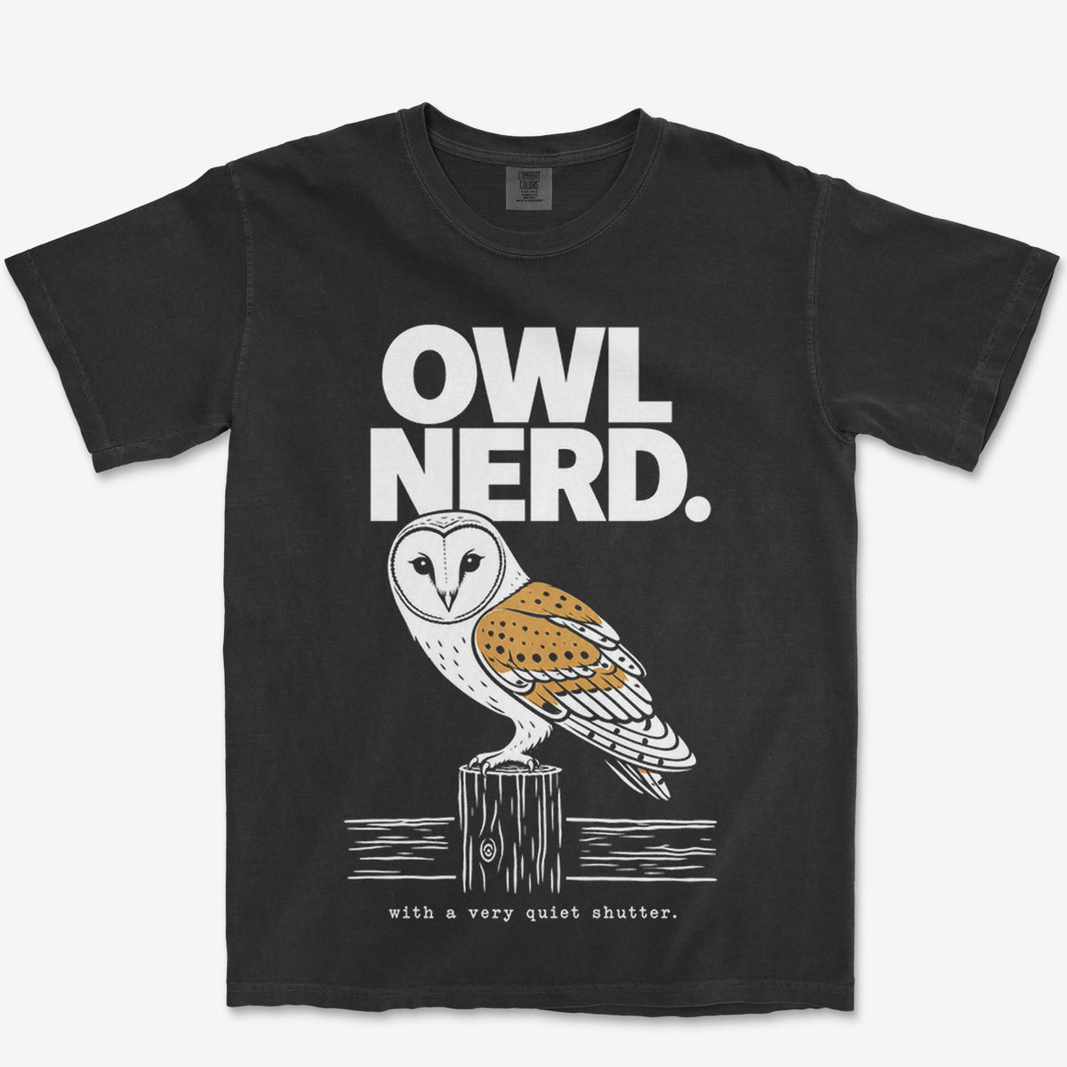 Owl Nerd Heavyweight Tee