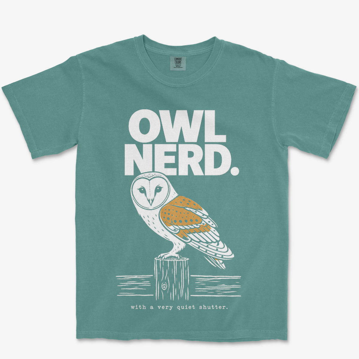 Owl Nerd Heavyweight Tee
