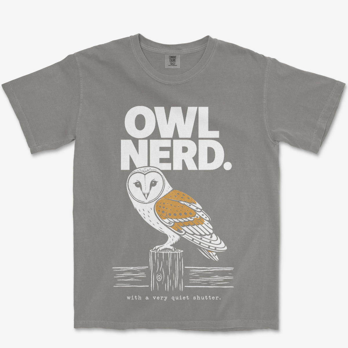 Owl Nerd Heavyweight Tee